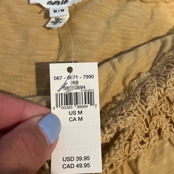 NWT - Aerie Flirty Crochet Shorts - Super cite crochet waistband -Size M… - Picture 14 of 14